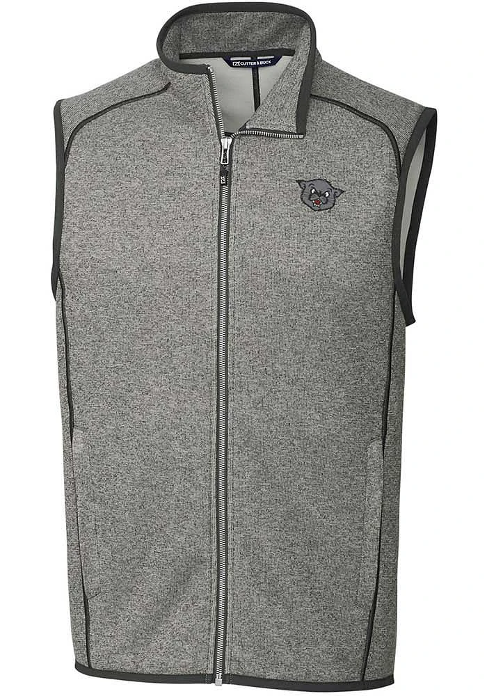 Cutter and Buck Cincinnati Bearcats Mens Grey Mainsail Embroidered Sleeveless Jacket