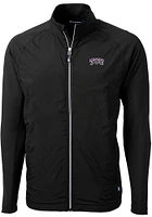Cutter and Buck TCU Horned Frogs Mens Black Adapt Medium Weight Jacket