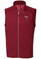 Cutter and Buck Louisville Cardinals Mens Mainsail Sleeveless Jacket