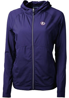 Cutter and Buck TCU Horned Frogs Womens Adapt Eco Light Weight Jacket