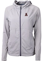 Cutter and Buck Alabama Crimson Tide Womens Grey Adapt Eco Light Weight Jacket