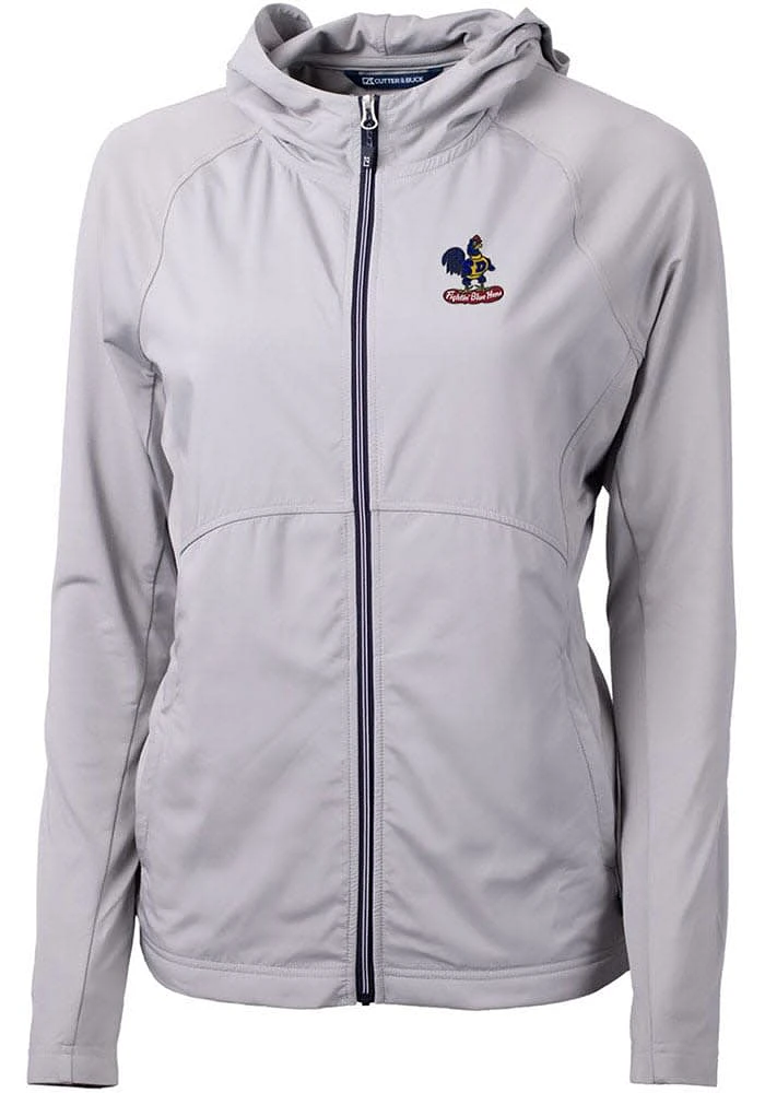 Cutter and Buck Delaware Fightin' Blue Hens Womens Adapt Eco Light Weight Jacket