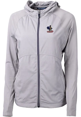 Cutter and Buck Delaware Fightin' Blue Hens Womens Adapt Eco Light Weight Jacket