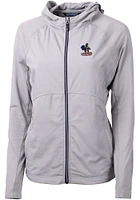Cutter and Buck Delaware Fightin' Blue Hens Womens Adapt Eco Light Weight Jacket