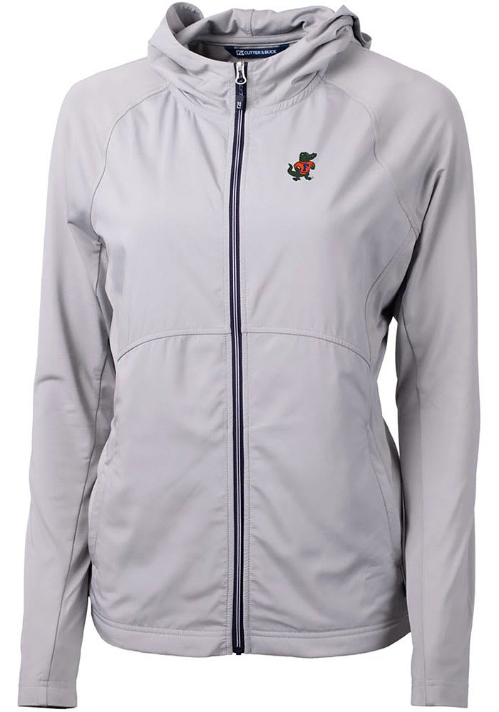 Cutter and Buck Florida Gators Womens Adapt Eco Light Weight Jacket