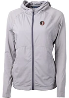 Cutter and Buck Florida State Seminoles Womens Grey Adapt Eco Light Weight Jacket