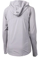 Cutter and Buck Fresno State Bulldogs Womens Grey Vault Adapt Eco Light Weight Jacket