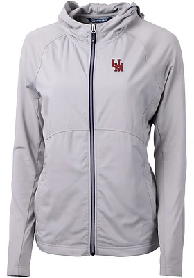 Cutter and Buck Ole Miss Rebels Womens Vault Adapt Eco Light Weight Jacket
