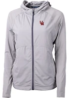 Cutter and Buck Ole Miss Rebels Womens Vault Adapt Eco Light Weight Jacket