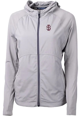 Cutter and Buck Southern Illinois Salukis Womens Adapt Eco Light Weight Jacket