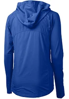 Cutter and Buck Ole Miss Rebels Womens Blue Adapt Eco Light Weight Jacket