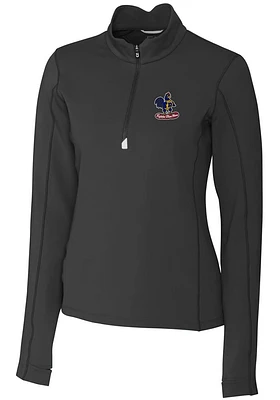 Cutter and Buck Delaware Fightin' Blue Hens Womens Traverse Qtr Zip