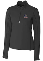 Cutter and Buck Delaware Fightin' Blue Hens Womens Traverse Qtr Zip