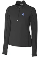 Cutter and Buck Fresno State Bulldogs Womens Traverse Qtr Zip