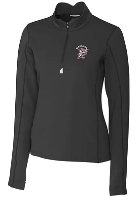 Cutter and Buck Mississippi State Bulldogs Womens Vault Traverse Qtr Zip