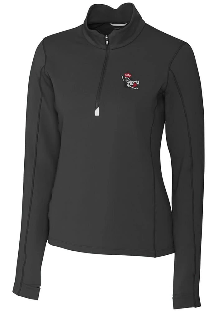 Cutter and Buck NC State Wolfpack Womens Traverse Qtr Zip