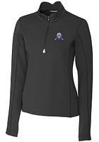 Womens Northwestern Wildcats Cutter and Buck Vault Traverse Qtr Zip