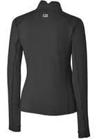 Womens Ohio State Buckeyes Cutter and Buck Vault Traverse Qtr Zip