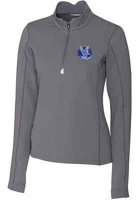 Cutter and Buck Air Force Falcons Womens Vault Traverse Qtr Zip