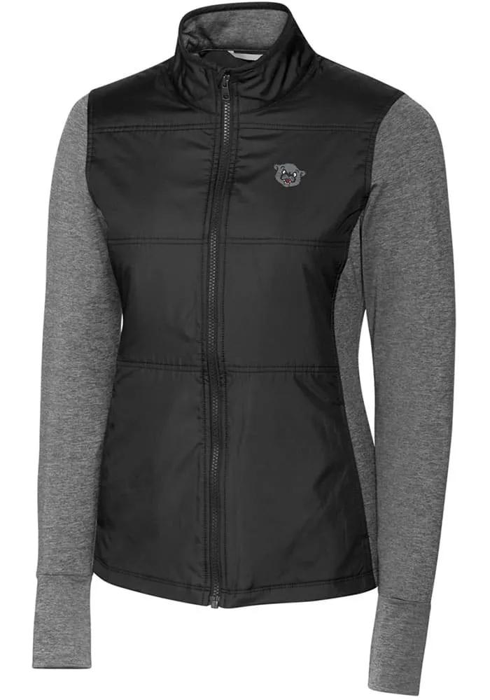 Cutter and Buck Cincinnati Bearcats Womens Vault Stealth Hybrid Quilted Medium Weight Jacket