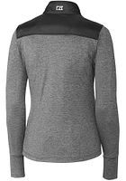 Cutter and Buck Washington State Cougars Womens Black Vault Stealth Hybrid Quilted Medium Weight..