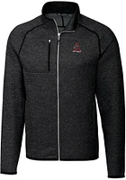 Cutter and Buck Alabama Crimson Tide Mens Charcoal Mainsail Sweater Big Tall Light Weight Ja..
