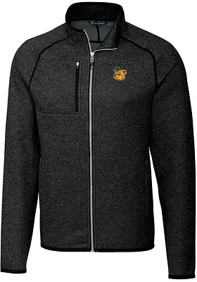 Cutter and Buck Baylor Bears Mens Charcoal Mainsail Sweater Big Tall Light Weight Jacket