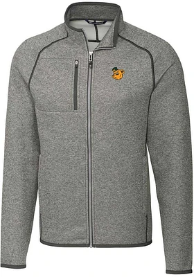Cutter and Buck Baylor Bears Mens Grey Mainsail Sweater Big Tall Light Weight Jacket