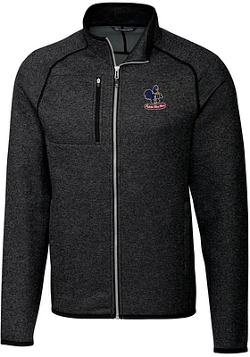 Cutter and Buck Delaware Fightin' Blue Hens Mens Charcoal Mainsail Sweater Big Tall Light We..