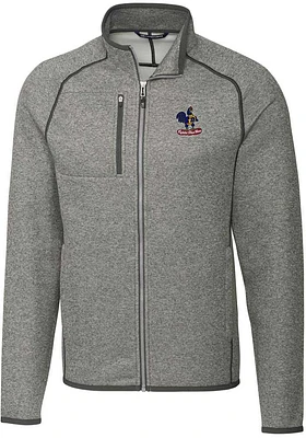 Cutter and Buck Delaware Fightin' Blue Hens Mens Grey Mainsail Sweater Big Tall Light Weight..