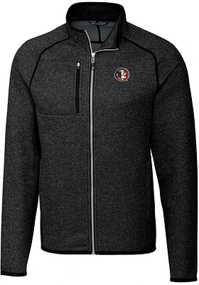 Cutter and Buck Florida State Seminoles Mens Charcoal Mainsail Sweater Big Tall Light Weight..