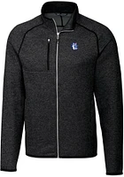 Cutter and Buck Fresno State Bulldogs Mens Charcoal Mainsail Sweater Big Tall Light Weight J..