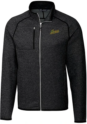 Cutter and Buck George Mason University Mens Charcoal Mainsail Sweater Big Tall Light Weight..