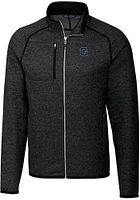 Cutter and Buck Georgetown Hoyas Mens Charcoal Mainsail Sweater Big Tall Light Weight Jacket
