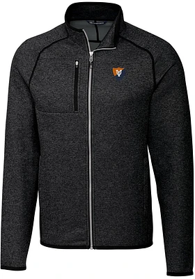 Cutter and Buck Illinois Fighting Illini Mens Charcoal Mainsail Sweater Big Tall Light Weight Ja