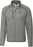 Cutter and Buck LSU Tigers Mens Grey Mainsail Sweater Big Tall Light Weight Jacket