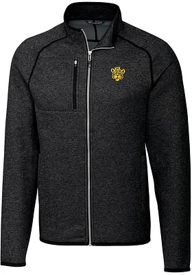 Cutter and Buck Missouri Tigers Mens Charcoal Mainsail Sweater Big Tall Light Weight Jacket