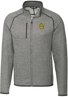 Cutter and Buck Missouri Tigers Mens Grey Mainsail Sweater Big Tall Light Weight Jacket