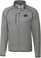 Cutter and Buck Old Dominion Monarchs Mens Grey Mainsail Sweater Big Tall Light Weight Jacke..