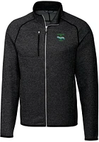 Cutter and Buck Tulane Green Wave Mens Charcoal Mainsail Sweater Big Tall Light Weight Jacke..