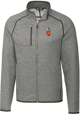 Cutter and Buck UCF Knights Mens Grey Mainsail Sweater Big Tall Light Weight Jacket