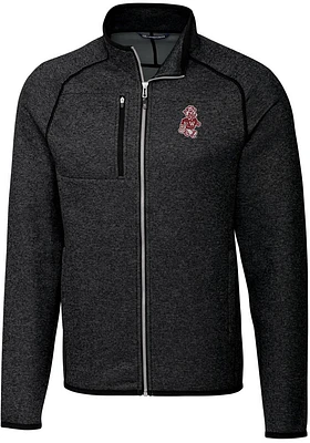 Cutter and Buck Washington State Cougars Mens Charcoal Mainsail Sweater Big Tall Light Weigh..