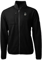 Cutter and Buck Michigan State Spartans Mens Black Cascade Eco Sherpa Big Tall Light Weight Ja..