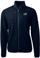 Cutter and Buck Old Dominion Monarchs Mens Navy Blue Cascade Eco Sherpa Big Tall Light Weigh..