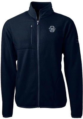 Cutter and Buck Penn State Nittany Lions Mens Navy Blue Cascade Eco Sherpa Big Tall Light Weight