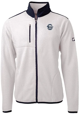 Cutter and Buck Penn State Nittany Lions Mens White Cascade Eco Sherpa Big Tall Light Weight Jac