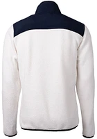 Cutter and Buck Villanova Wildcats Mens White Cascade Eco Sherpa Big Tall Light Weight Jacke..