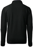 Cutter and Buck Wichita State Shockers Mens Black Cascade Eco Sherpa Big Tall Qtr Zip