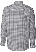 Cutter and Buck Cincinnati Bearcats Mens Charcoal Easy Care Stretch Gingham Big Tall Dress Shi..