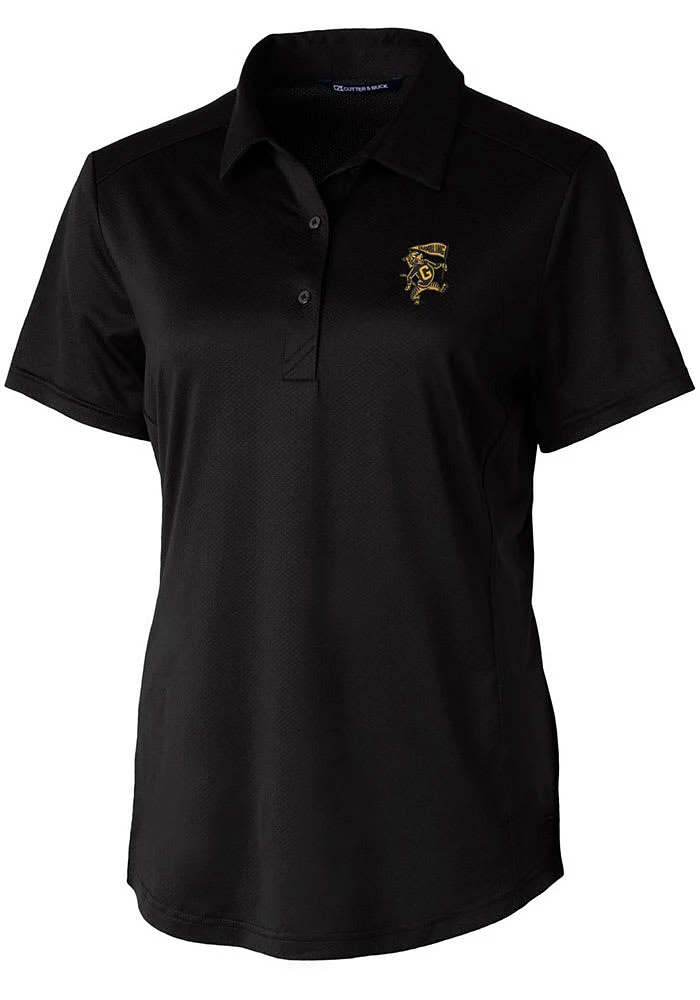 Cutter and Buck Grambling State Tigers Womens Prospect Textured Short Sleeve Polo Shirt